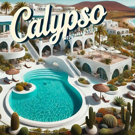 Calypso, Apartamento Completo Con Vistas Al Mar Y A La Piscina En Costa Teguise Bagian luar foto
